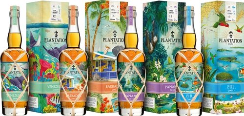 Spirituosen der Serie Planteray (formerly: Plantation) Vintage