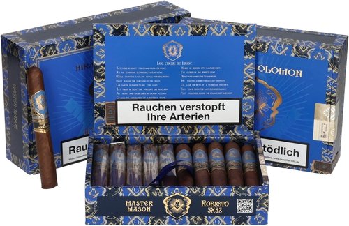 Zigarren der Serie Hiram & Solomon Master Mason