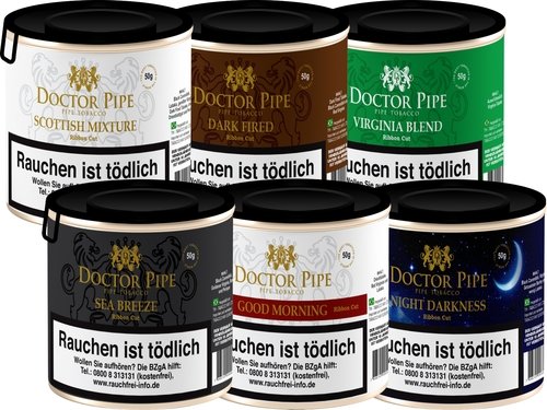 Tabak der Serie Doctor Pipe Pfeifentabak
