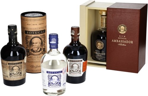 Botucal Rum Spirituosen der Serie Botucal Rum