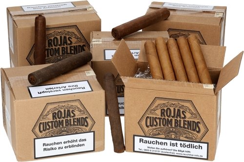 Zigarren der Serie Rojas Custom Blends