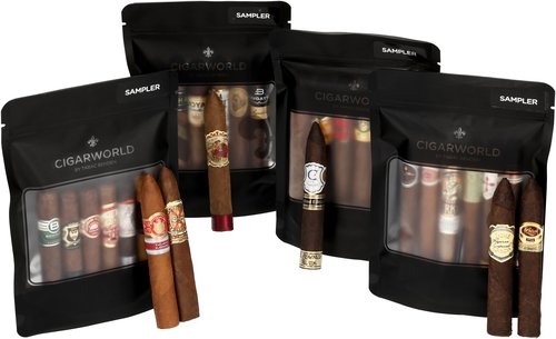 Zigarren der Serie CIGARWORLD Format-Sampler