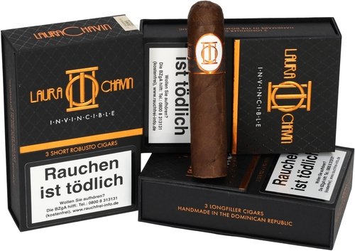 Zigarren der Serie Laura Chavin Invincible Black