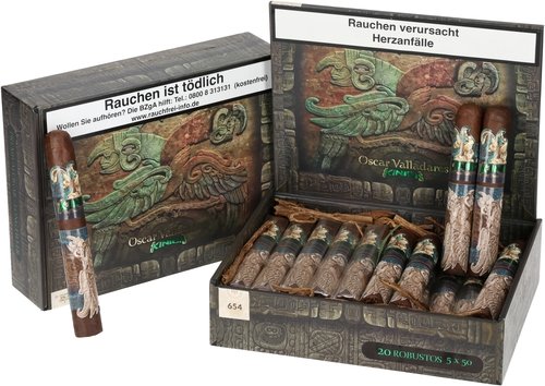 Zigarren der Serie Oscar Valladares Kinich