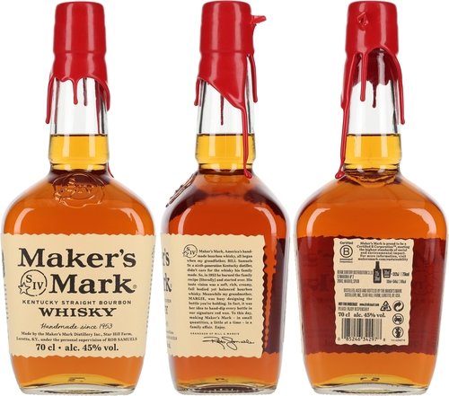 Spirituosen der Serie Maker's Mark Whisky