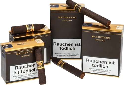 Zigarren der Serie Meerapfel Machetero Exclusiva