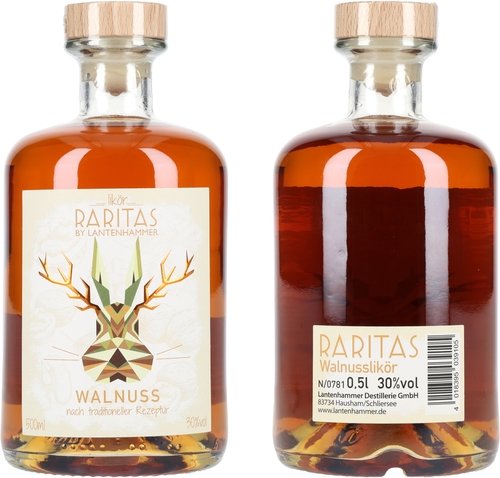 Spirituosen der Serie Raritas Liquer