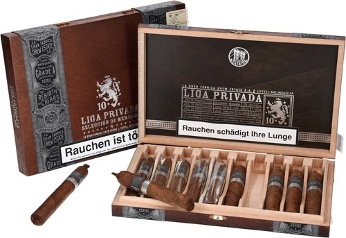 Zigarren der Serie Drew Estate Liga Privada 10 Seleccion de Mercado
