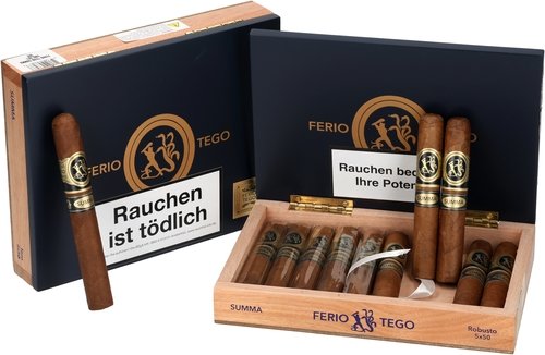Zigarren der Serie Ferio Tego Summa