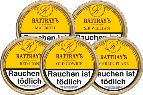 Tabak der Serie Rattray's British Line Pfeifentabak