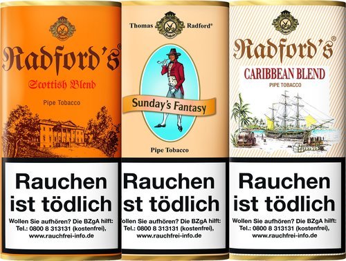 Tabak der Serie Thomas Radford Pfeifentabak