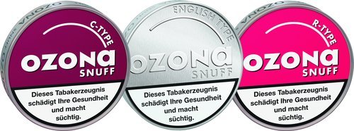 Tabak der Serie Pöschl Ozona Snuff