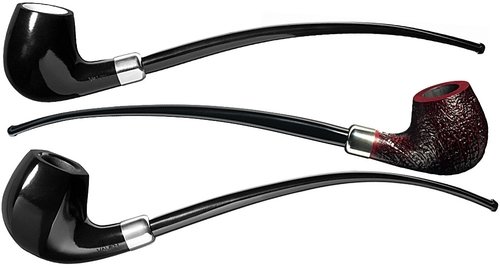 Pfeifen der Serie Vauen Churchwarden Pipes