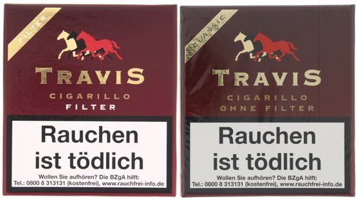 Travis Aromatic Zigarillos der Serie Travis Aromatic
