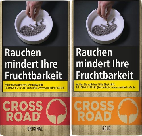 Tabak der Serie Crossroad Feinschnitt