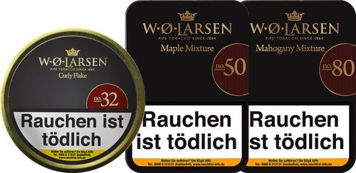 W.O. Larsen Tabak Tabak der Serie W.O. Larsen Tabak