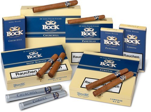Zigarren der Serie Bock y Ca. Zigarren