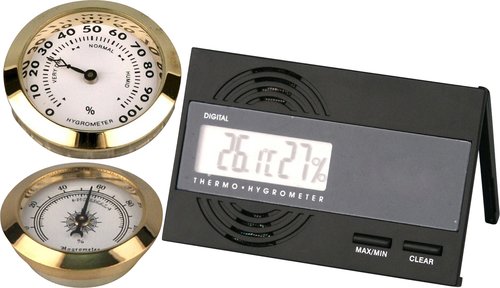 Zigarrenzubehör der Serie Classic Hygrometer