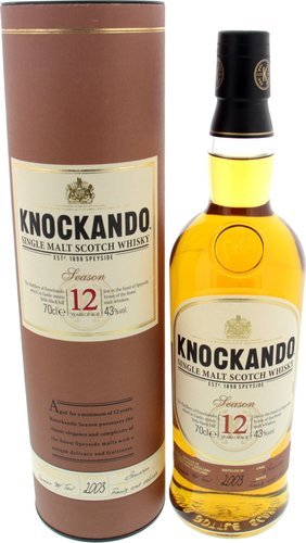 Spirituosen der Serie Knockando Single Malt Whisky