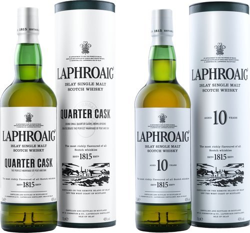 Laphroaig Spirituosen der Serie Laphroaig