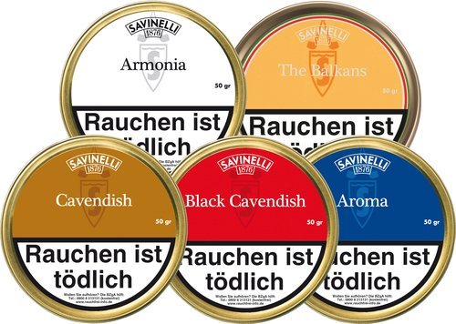 Savinelli 1876 Tabak der Serie Savinelli 1876