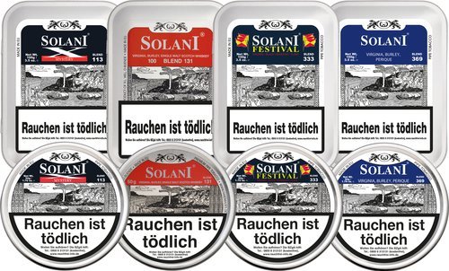 Solani Pfeifentabak Tabak der Serie Solani Pfeifentabak