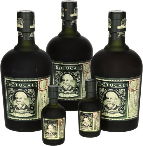 Spirituosen der Serie Botucal Reserva