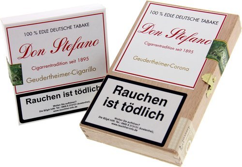Don Stefano Geudertheimer Zigarillos der Serie Don Stefano Geudertheimer