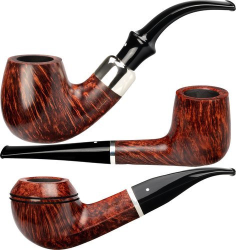 Pfeifen der Serie Vauen Royal glatt