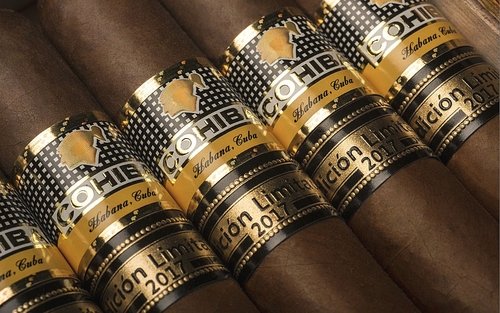 Zigarren der Serie Cohiba Edición Limitada