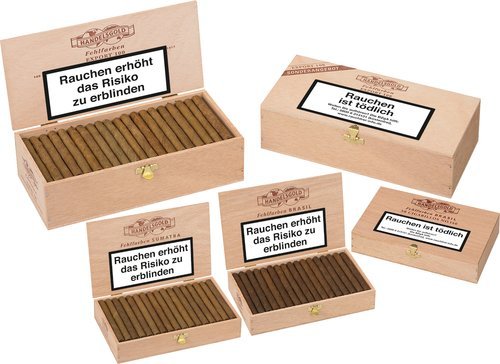 Handelsgold Fehlfarben Zigarillos der Serie Handelsgold Fehlfarben