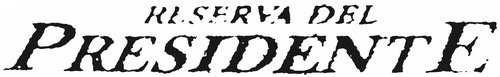 Logo der Marke Reserva del Presidente