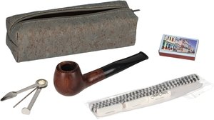 Pfeifen Pfeifen Sets  Jean Claude Kork Grau