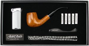 Pfeifen Pfeifen Sets  Jean Claude Bent Goldbrown