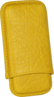 Zigarrenzubehör Etui  Martin Wess 4-5er gelb (505) (13752)