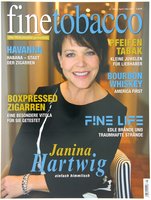 Zigarrenzubehör Medien Zeitschriften Fine Tobacco Ausgabe 2018/1 (Janina Hartwig)