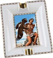 God of Fire Ashtray Prometheus White