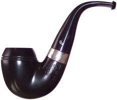 Pfeifen Serienpfeifen  Peterson BASKERVILLE ebony - Fishtail (15413)