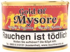 Tabak Pfeifentabak  Dan Tobacco Gold of Mysore 100g Dose
