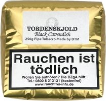 Tabak Pfeifentabak  Dan Tobacco Tordenskjold Black Cavendish 250g Pouch