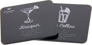 Zigarrenzubehör Merchandise  Habanos Untersetzer 2er Pack Daiquiri/Ron Collins (8604091)