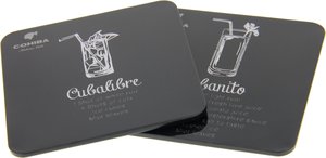 Zigarrenzubehör Merchandise  Habanos Untersetzer 2er Pack Cubalibre/Cubanito (8604091)