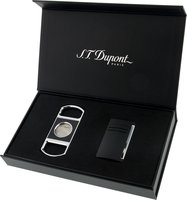 S.T. Dupont Geschenkset Maxijet Black &amp; Cigar Cutter (020003NQ319)