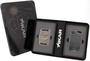 Zigarrenzubehör Geschenkideen  Xikar Ultra Combo silber (907SL)