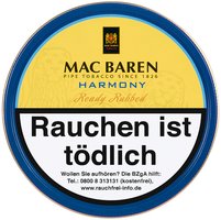 Mac Baren Pfeifentabak Harmony 100g Dose
