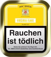 Mac Baren Pfeifentabak Virginia Flake 50g Dose
