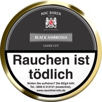 Mac Baren Pfeifentabak Black Ambrosia 100g Dose