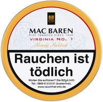 Mac Baren Pfeifentabak Virginia No. 1 Ready Rubbed 100g Dose