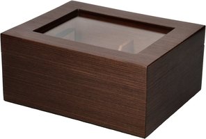 Guy Janot Classic Humidor Wenge für 50 Zigarren mit Fenster (1428)