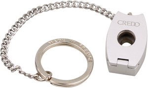 Zigarrenzubehör Bohrer  Credo oval 3-in-1 Punch mit Kette Silber (592561)
